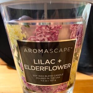 Candle - Aromascape  Lilac & Elderflower Soy Wax Blend - Sale!!!